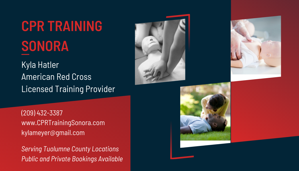 CPR Training Sonora Business Card